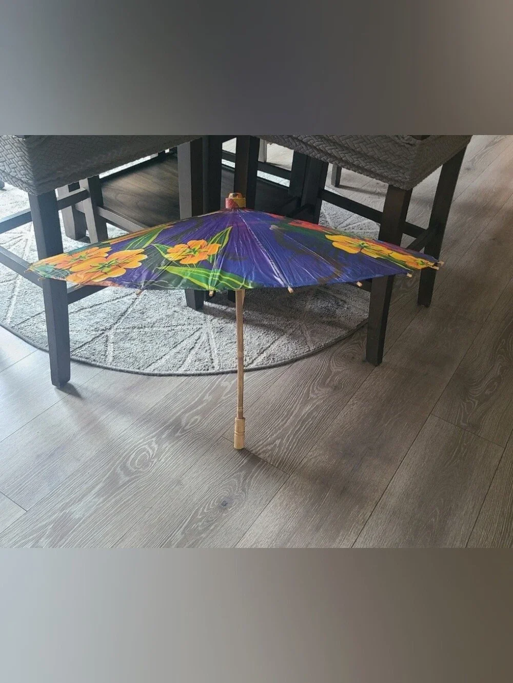 Luau Paper Umbrella Decor